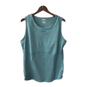 Duluth Trading Co Teal Grow Getter  Tank Top Size L Women NWOT